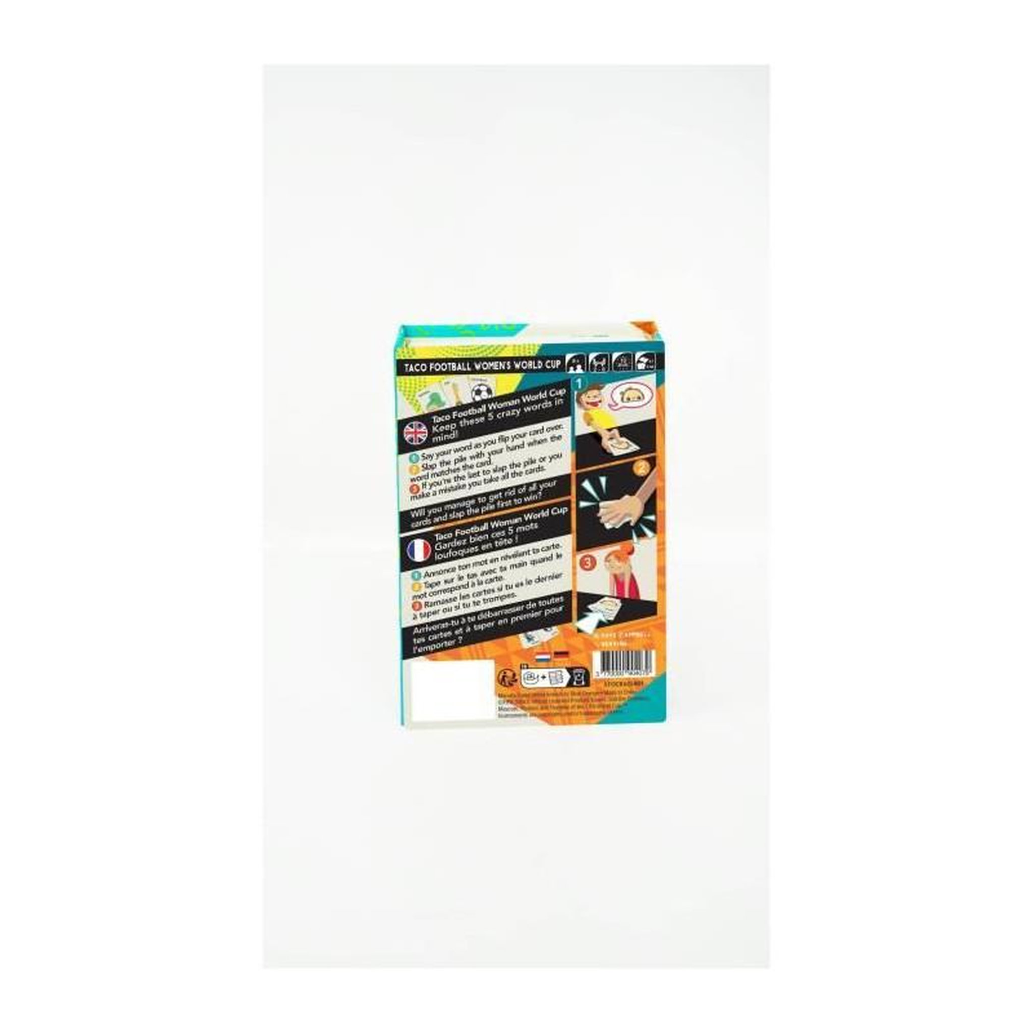 Voir la diapositive 6 : BLACKROCK Taco Football Women's World Cup - Jeu d'ambiance - BLUE ORANGE - Rapidité et observation - Des 8 ans