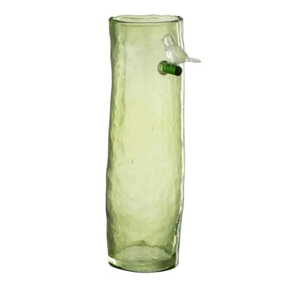Paris Prix Vase Haut Design  Oiseau  32cm Vert