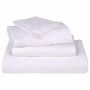 Voir la diapositive 4 : VIDAXL Serviettes de visage 2 pcs blanc 30x30 cm 360 g m² 100% coton