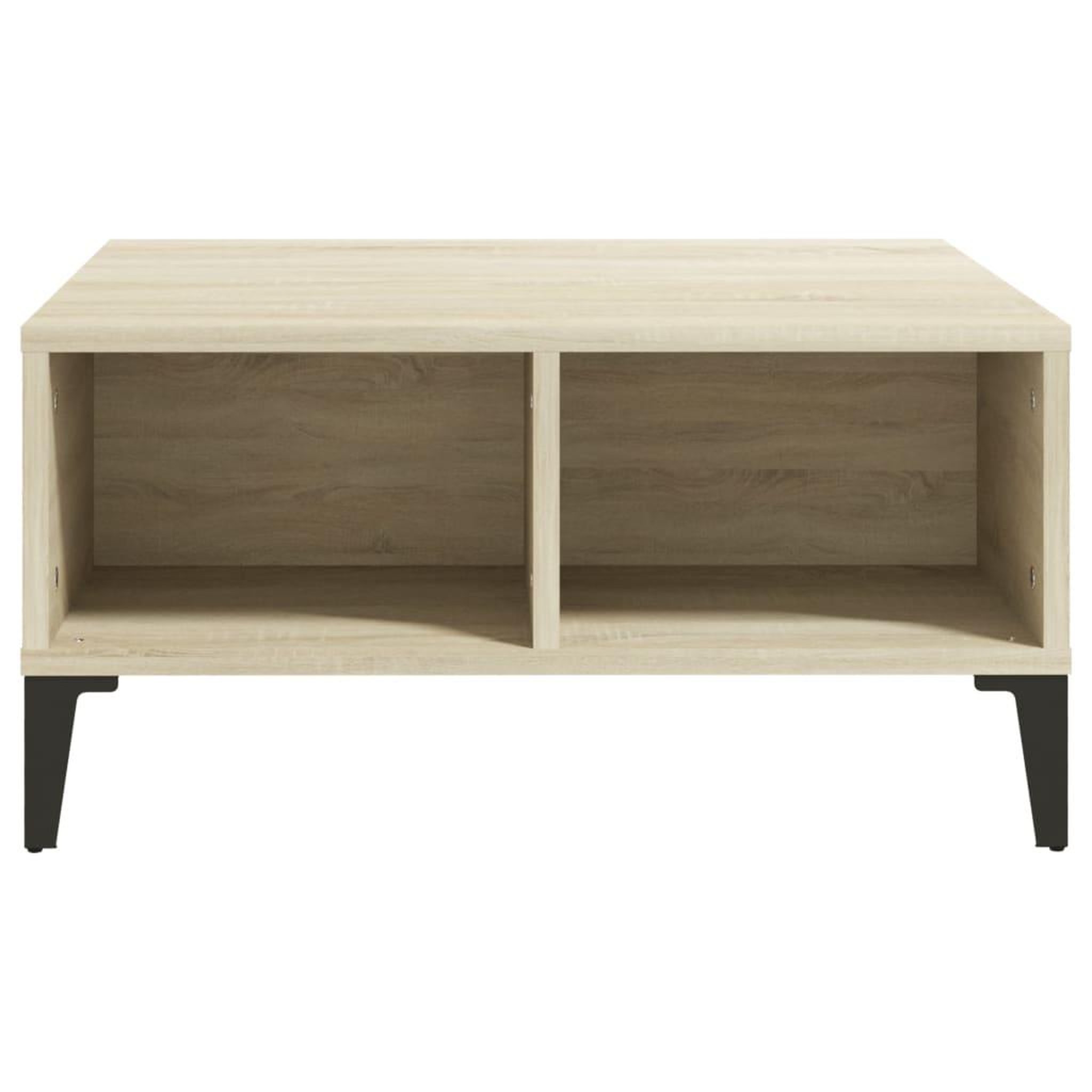 Voir la diapositive 3 : VIDAXL Table basse chene sonoma 60x60x30 cm bois d'ingenierie