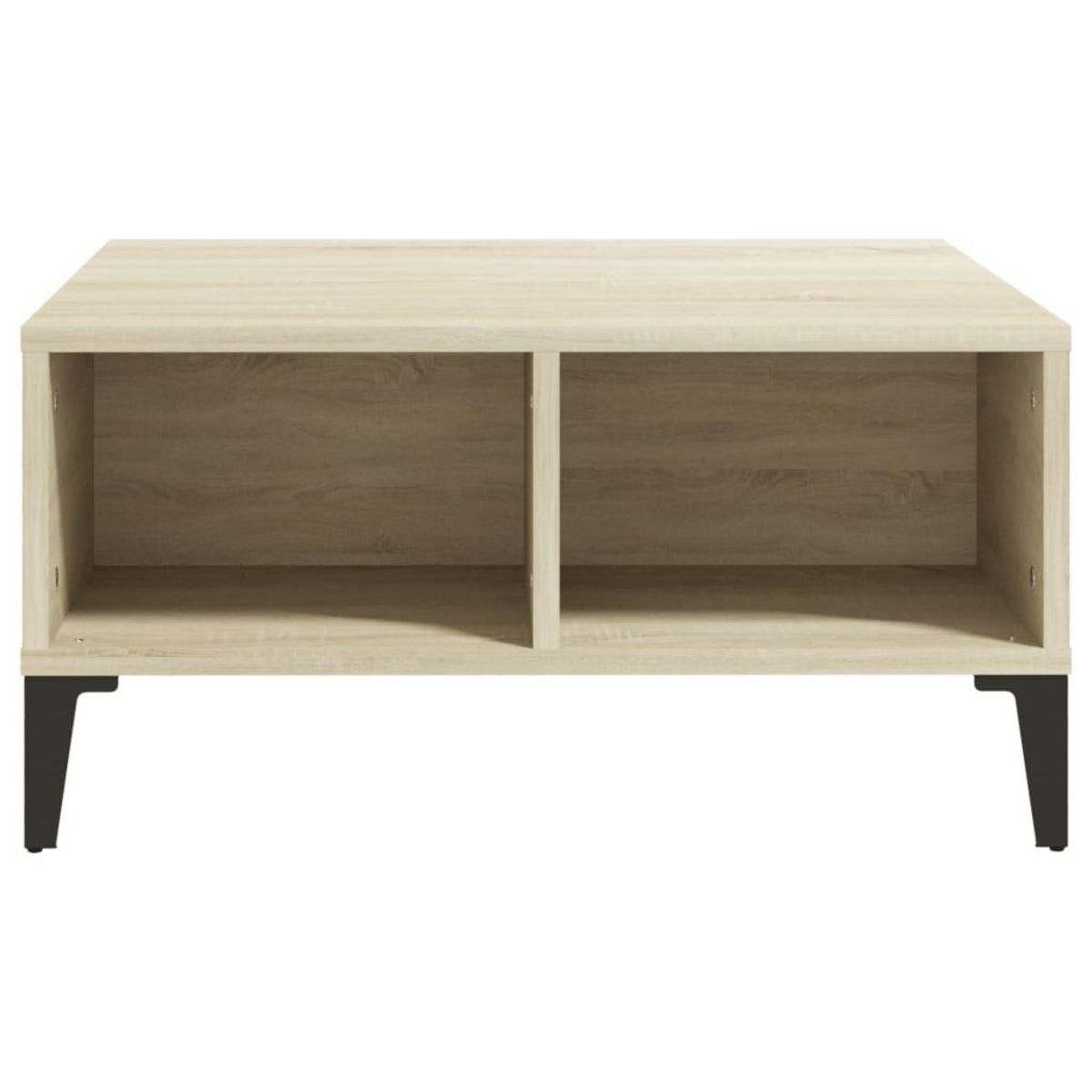 VIDAXL Table basse chene sonoma 60x60x30 cm bois d'ingenierie