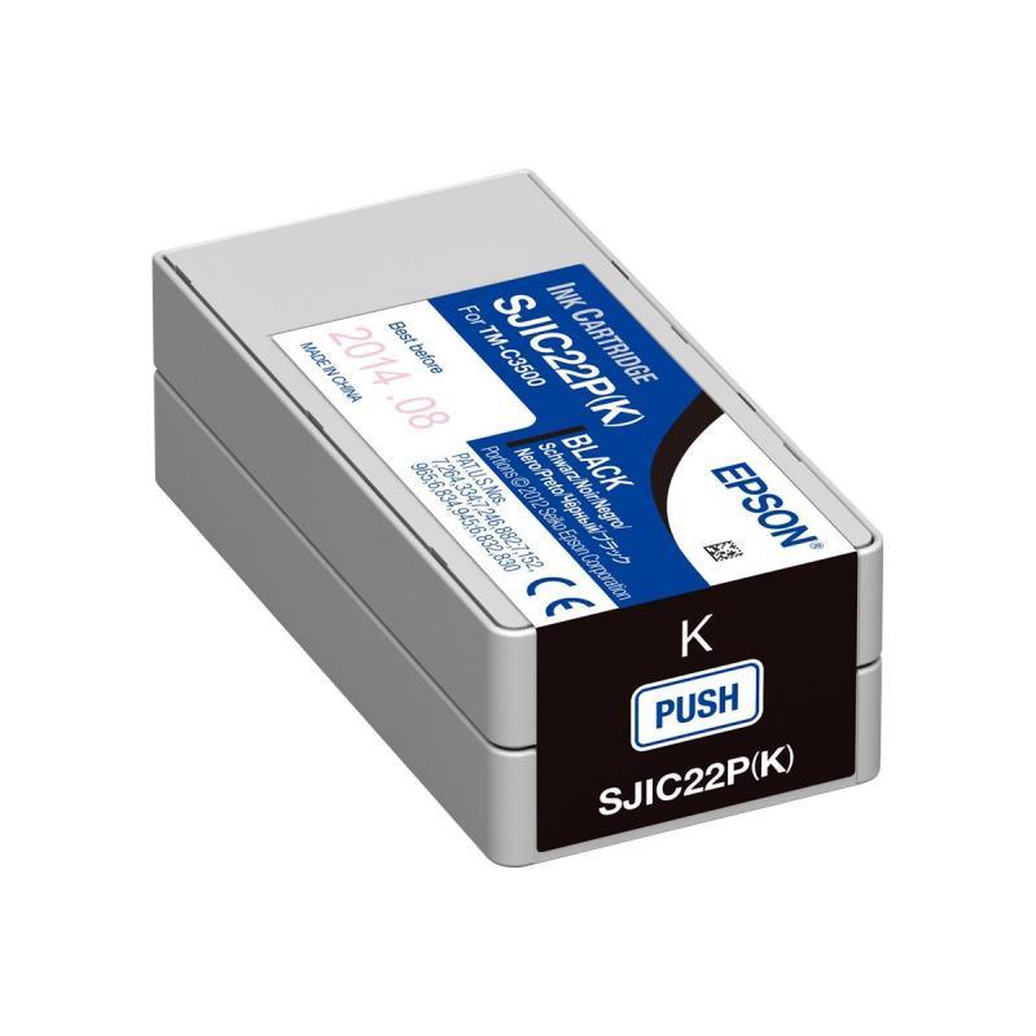 Epson Epson Ink Black Schwarz (C33S020601) SJIC22P(K)