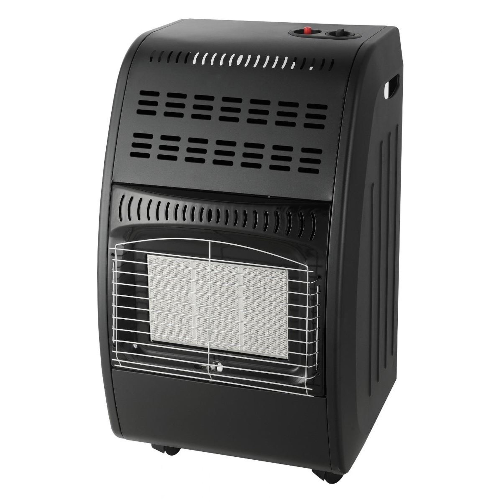 Voir la diapositive 2 : INTEC Poêle à gaz 4200W Nova Confort + Tuyau & Détendeur Butane Chauffage d'apppoint mobile Noir Chauffe Rapide Sécurité ODS INTEC