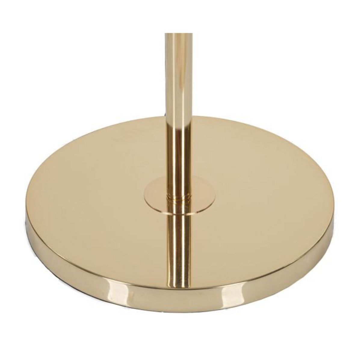 Paris Prix Lampadaire Imitation Plume  Slim  170cm Or & Blanc