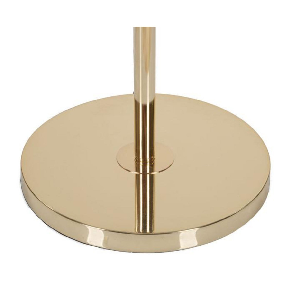 Paris Prix Lampadaire Imitation Plume  Slim  170cm Or & Blanc