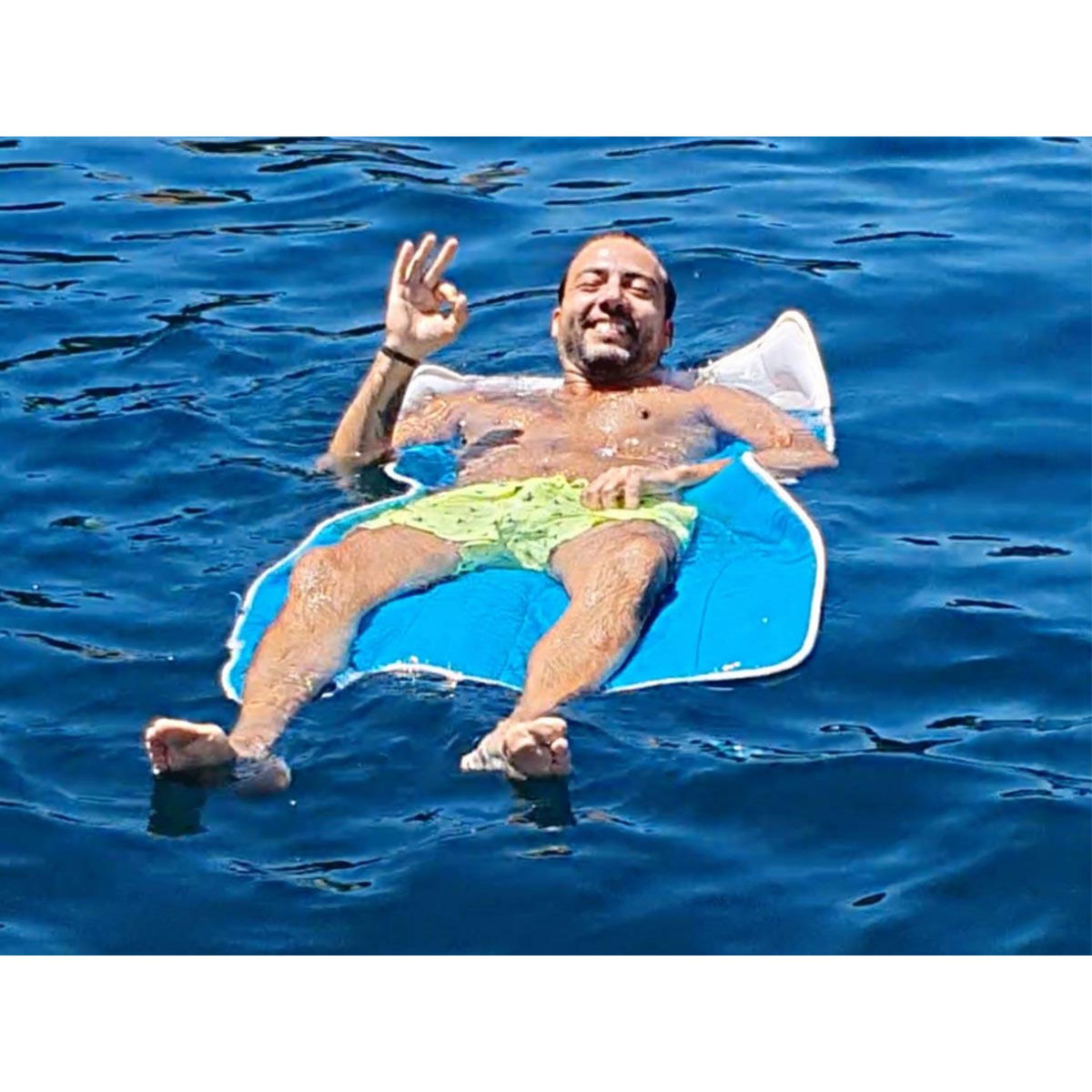 PLOUF Matelas flottant 2 en 1 Rose - Plouf