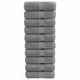 Voir la diapositive 1 : VIDAXL Serviettes d invité de qualité supérieure SOLUND 10 pcs gris