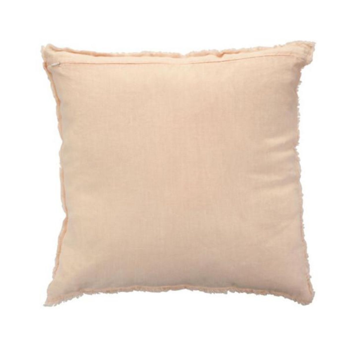 Paris Prix Coussin Déco Carré  Faded  45x45cm Rose Saumon
