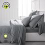 Voir la diapositive 3 : TODAY Taie d'oreiller unie en Coton 57 fils ORGANIC 
