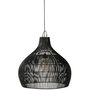 Voir la diapositive 2 : Paris Prix Abat-Jour Poire en Rotin  Lyna  83cm Noir