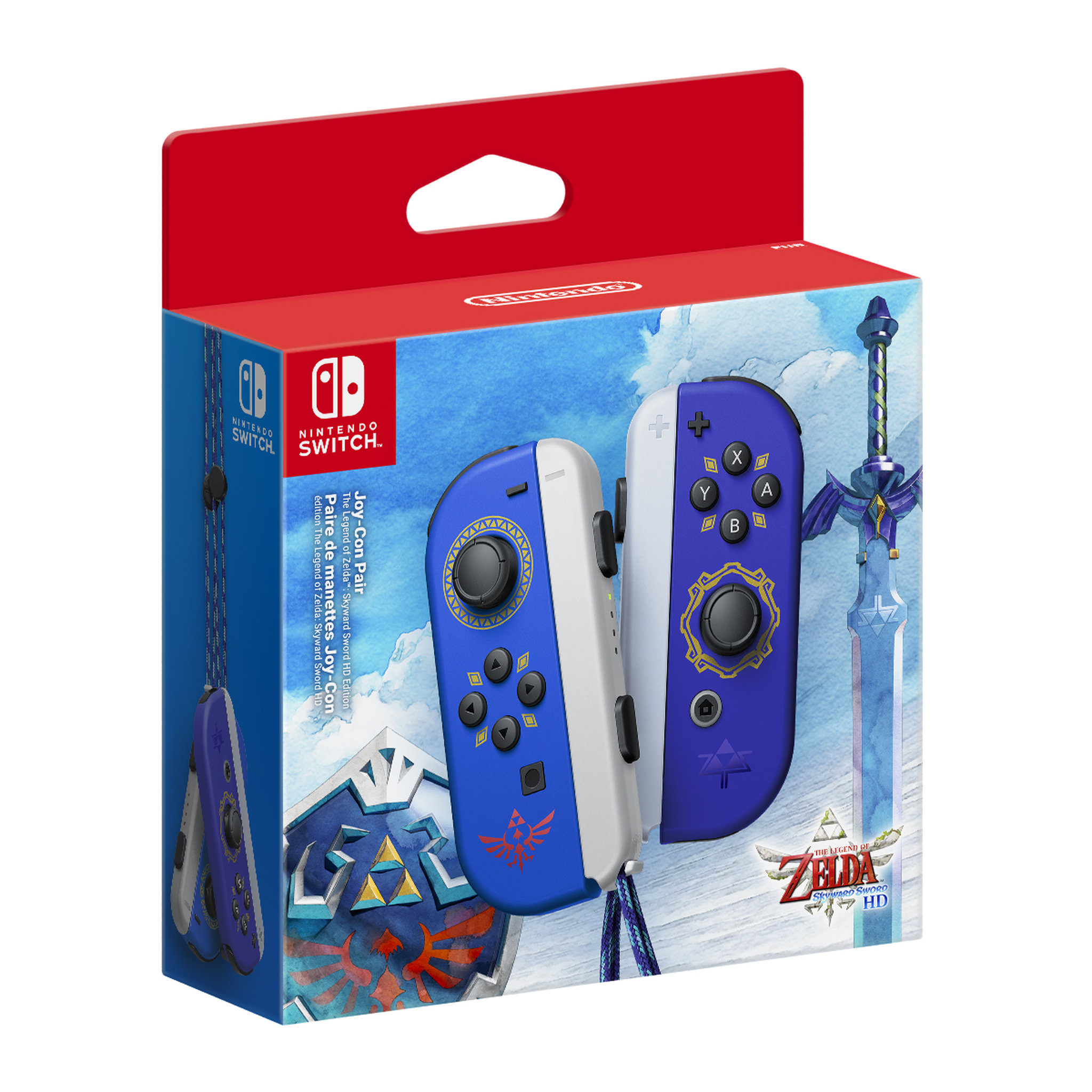 Voir la diapositive 2 : NINTENDO Manettes Joy-Con Edition The Legend of Zelda : Skyward Sword HD Nintendo Switch