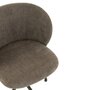 Voir la diapositive 6 : Paris Prix Chaise Pivotante Design  Gena  56cm Gris Foncé