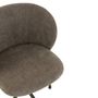 Voir la diapositive 6 : Paris Prix Chaise Pivotante Design  Gena  56cm Gris Foncé