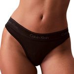 CALVIN KLEIN JEANS String  Femme Calvin Klein Jeans Thonge. Coloris disponibles : Noir