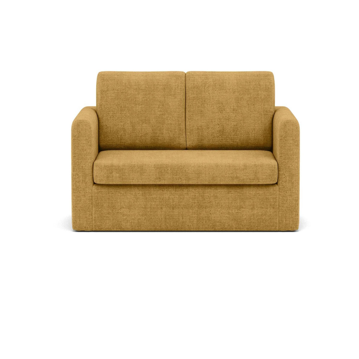 BEST MOBILIER Marilia - canapé 2 places convertible déplimousse en velours texturé