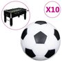 Voir la diapositive 1 : VIDAXL Ballons de baby foot 10 pcs 32 mm ABS