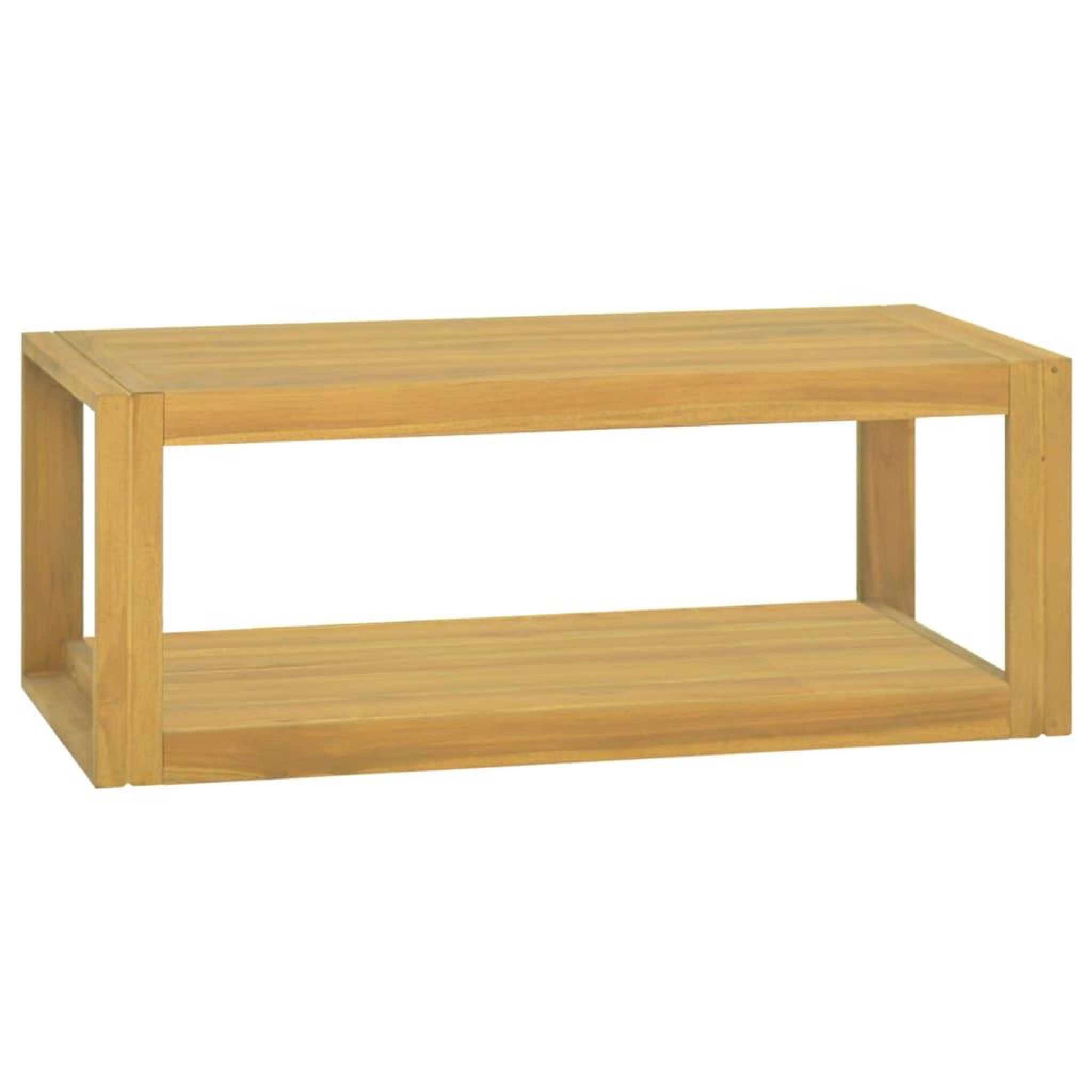 VIDAXL Armoire murale de salle de bain 90x45x35 cm Bois de teck solide