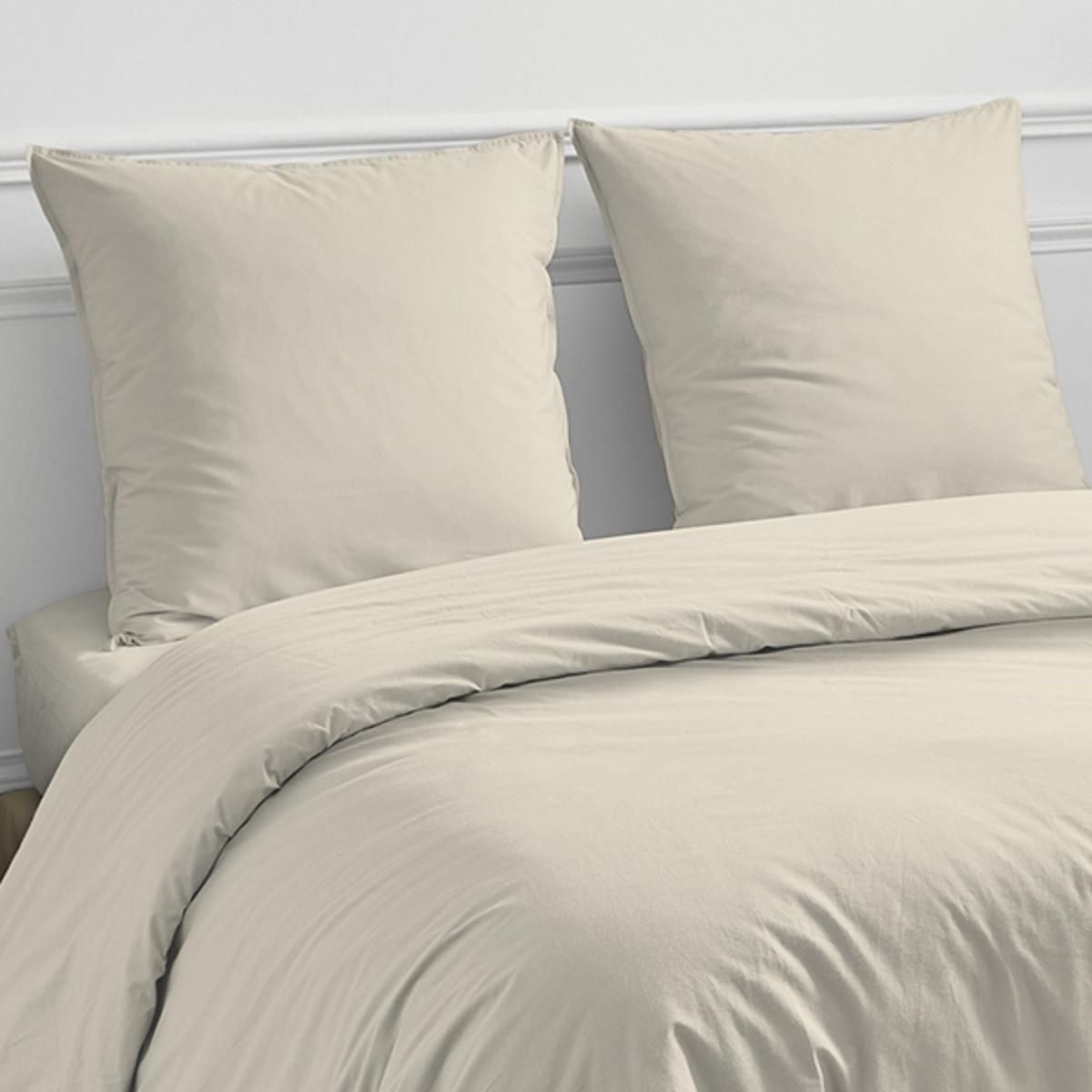 FUTURE HOME Drap housse en coton 57 fils uni bonnet 25cm