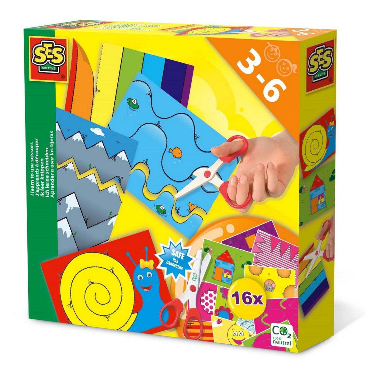 SES Creative Ciseaux j'apprends à découper