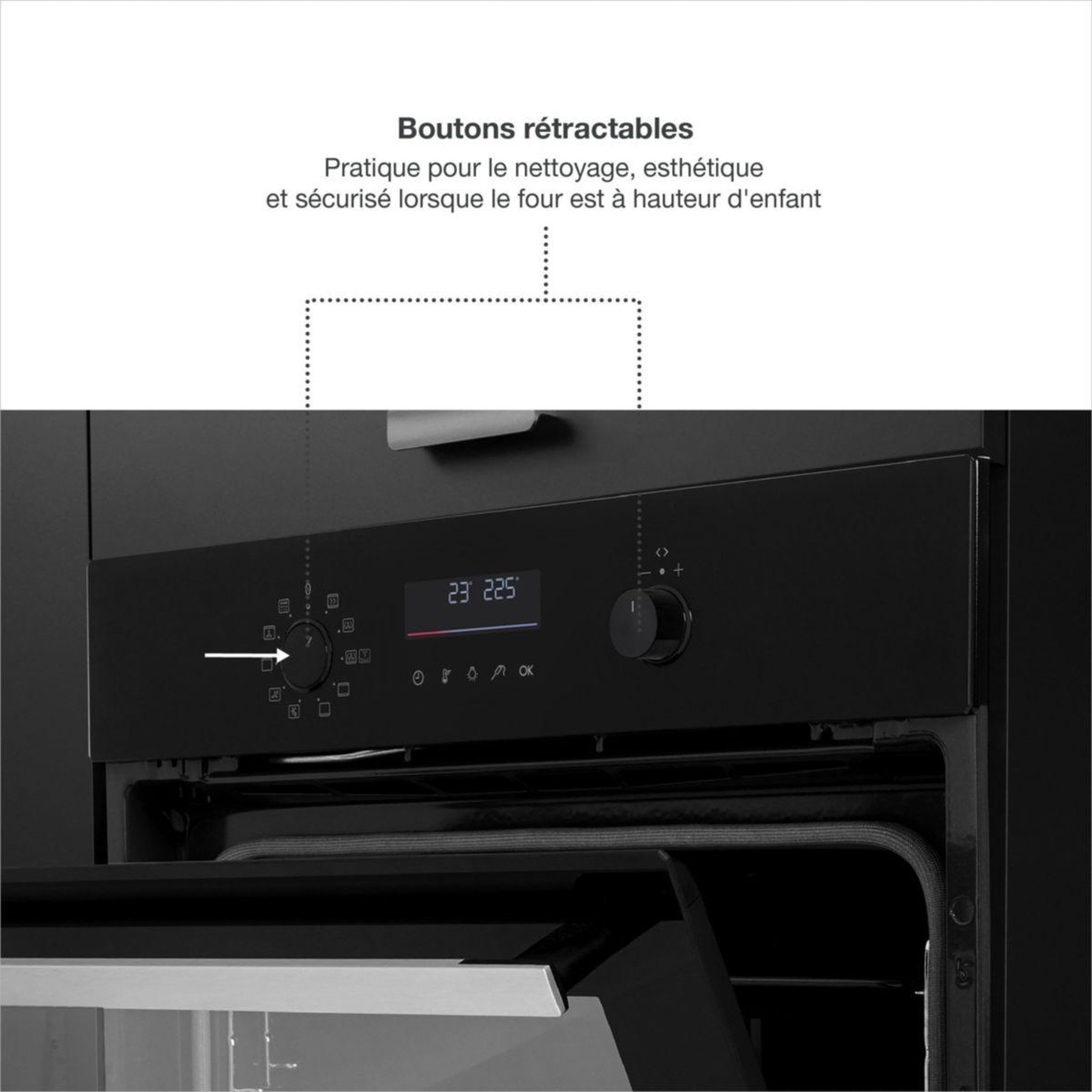 Voir la diapositive 5 : MIOGO Four encastrable mop721pr2 airfry