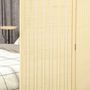 Voir la diapositive 5 : HOMCOM Paravent interieur en bois 3 panneaux 135 x 180 cm séparateur de pièce pliable bois naturel