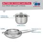 Voir la diapositive 2 : ELO Ensemble de 2 Poêles de cuisson 24 et 32 cm et 1 faitout 20 cm Elo Profi Brillant