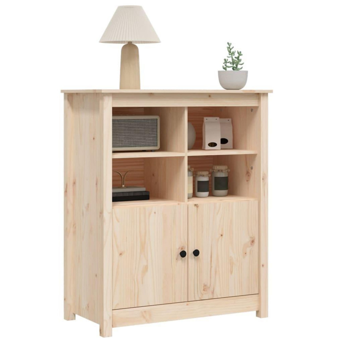 VIDAXL Buffet 83x41,5x100 cm Bois massif de pin
