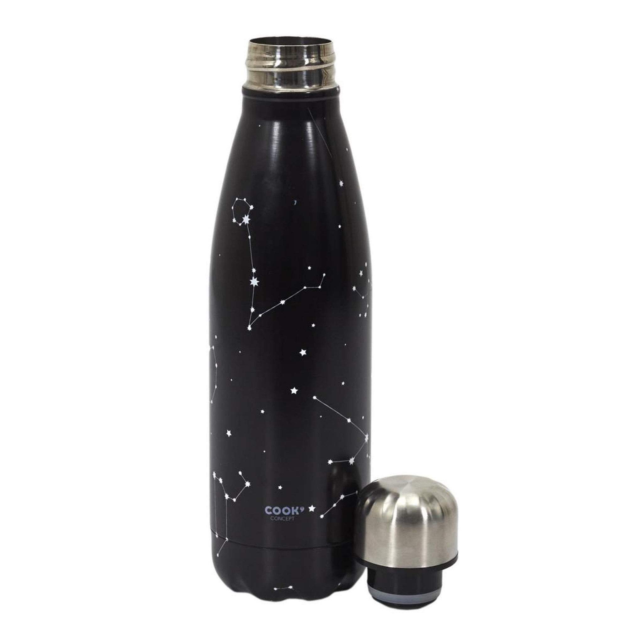 Voir la diapositive 2 : COOK CONCEPT Bouteille Isotherme  Constellation  50cl Noir