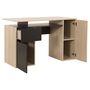 Voir la diapositive 4 : Bureau style industriel 2 portes 1 tiroir L120cm INDUSTRY