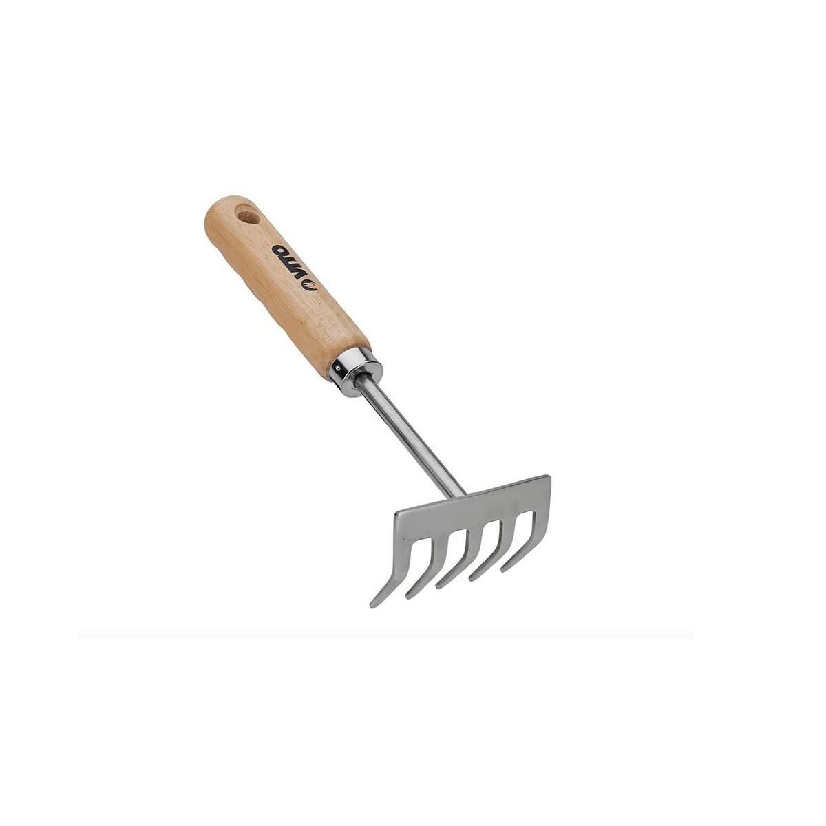 VITO Kit 9 outils de jardin Manche bois Hêtre Inox et Fer forgés à la main VITO