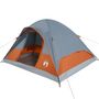 Voir la diapositive 5 : VIDAXL Tente familiale a dome 6 personnes orange impermeable