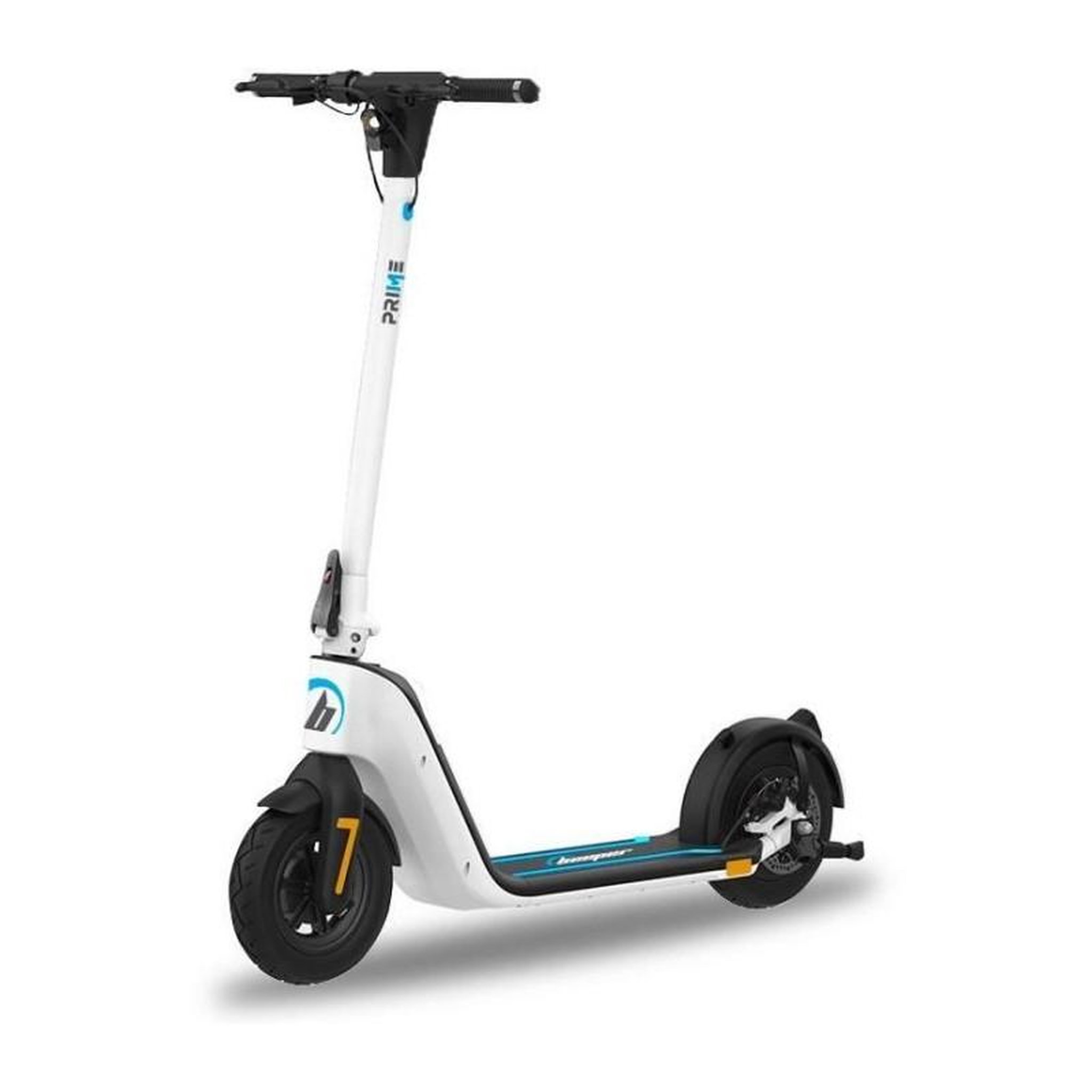 Voir la diapositive 1 : BEEPER Trottinette électrique - BEEPER - 500W - 10- 36V - 10Ah - Blanc