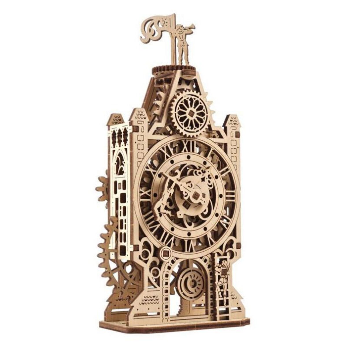 UGEARS Puzzle 3D Ugears Modèles mécaniques Ancienne Tour Horloge Bois