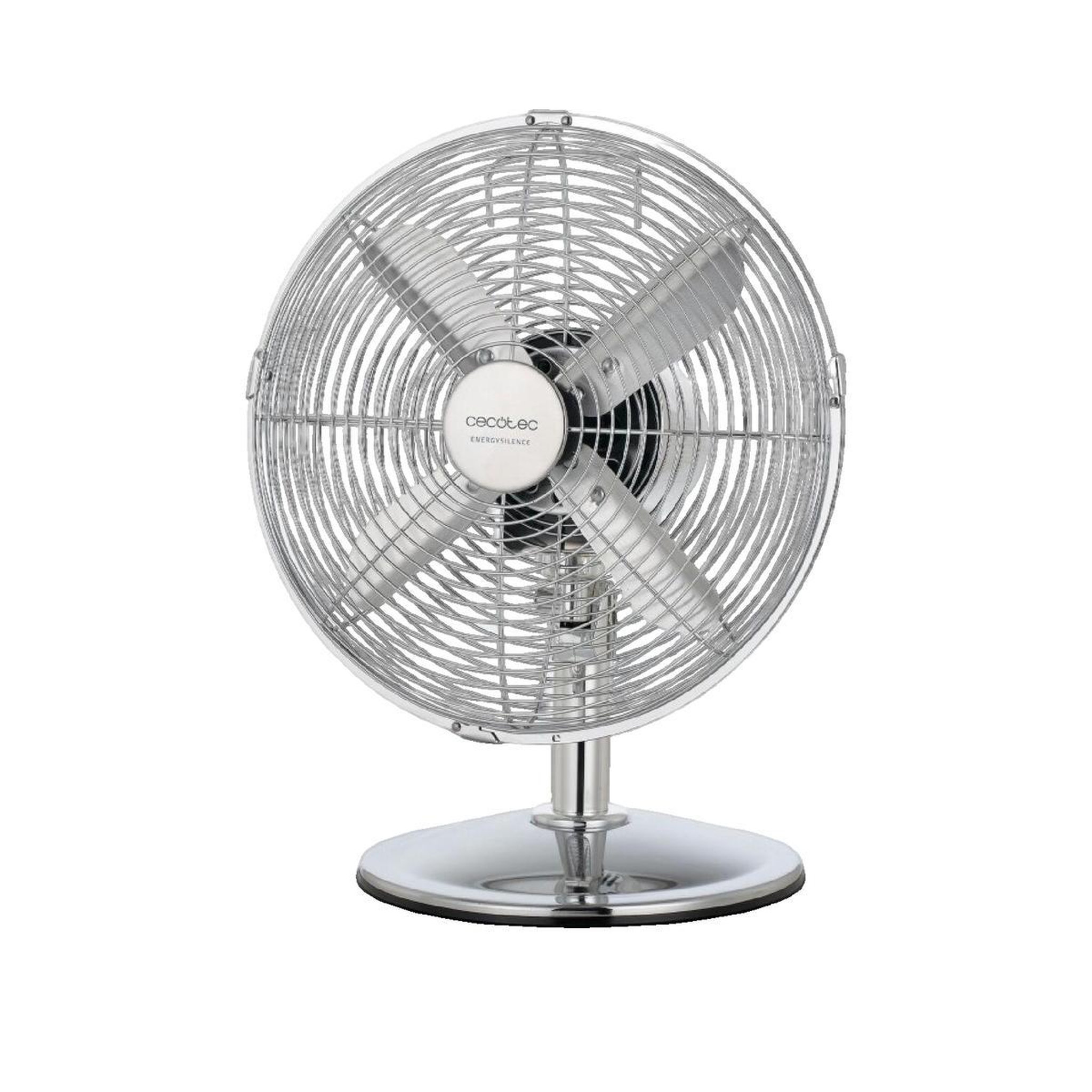 CECOTEC Ventilateur Cecotec EnergySilence 620 RetroDesk Argentée
