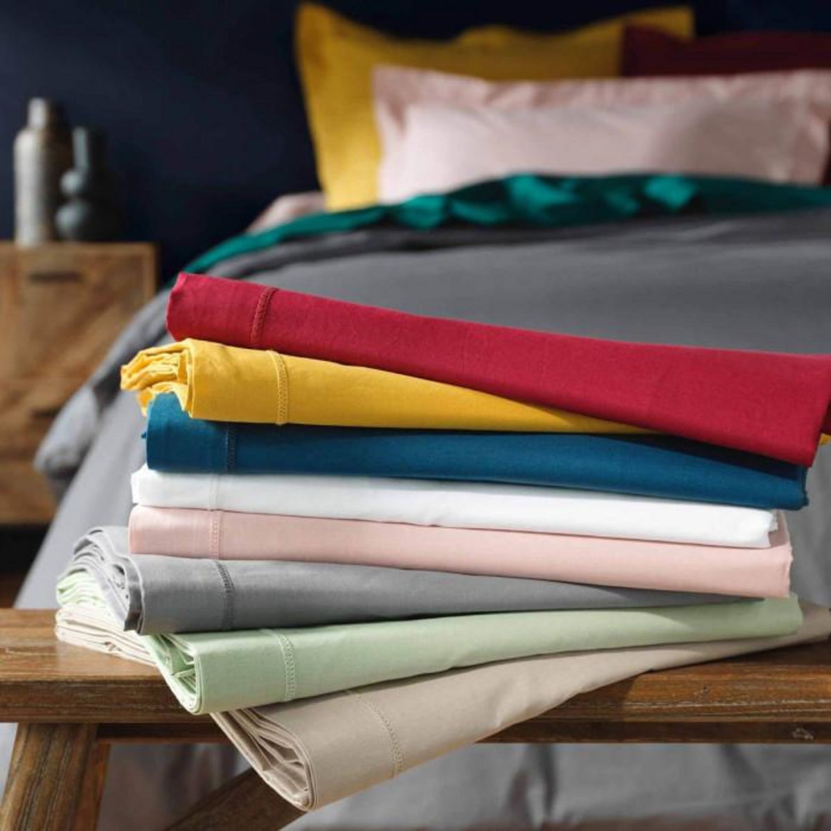 Paris Prix Drap Plat  Lina  240x300cm White