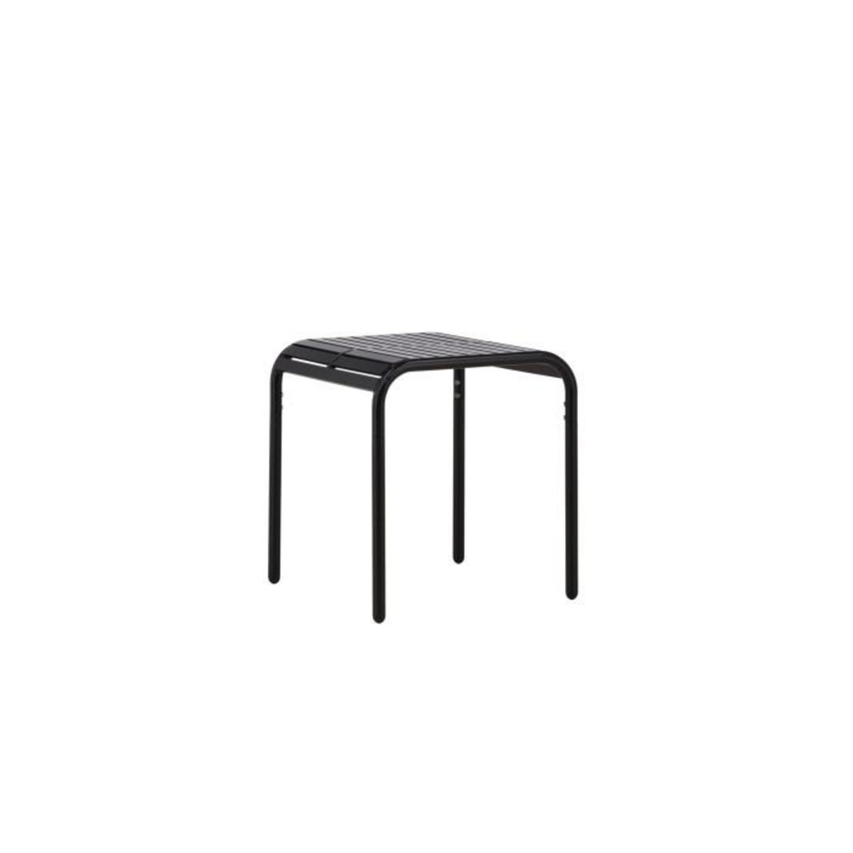 Paris Prix Table de Jardin Design  Borneo  75cm Noir