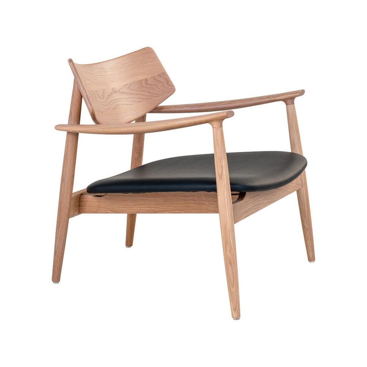 LISA DESIGN Tavira - fauteuil - en chêne massif