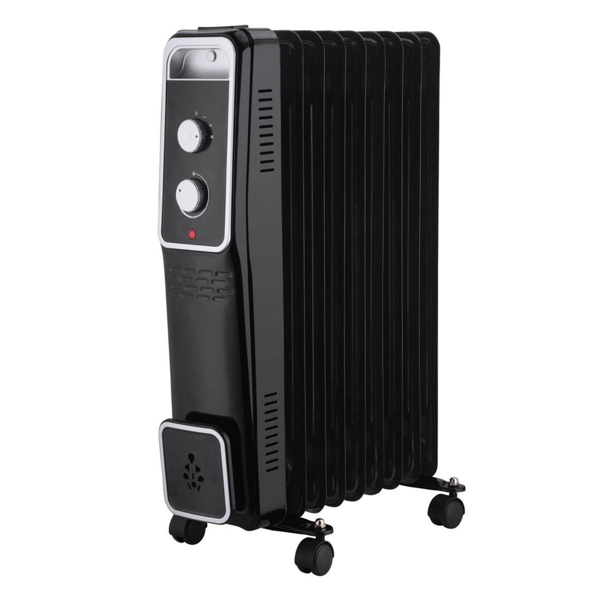Daewoo Radiateur à bain d'huile 2000w noir - DOH-499M.BLACK