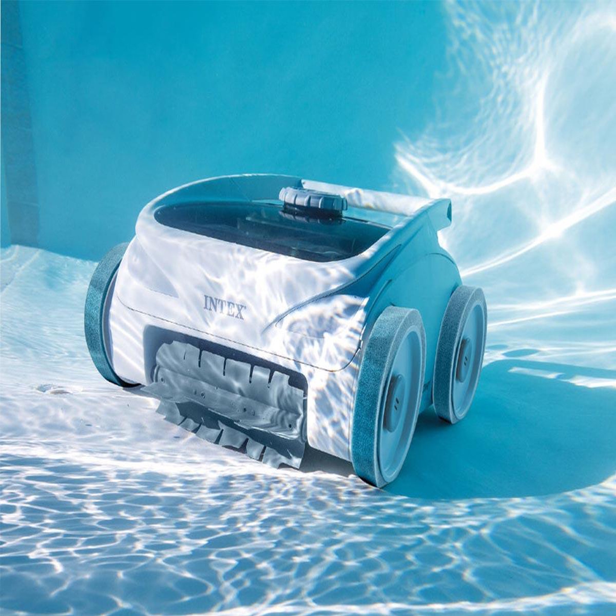 Voir la diapositive 5 : INTEX Robot de piscine sans fil zx500r - intex