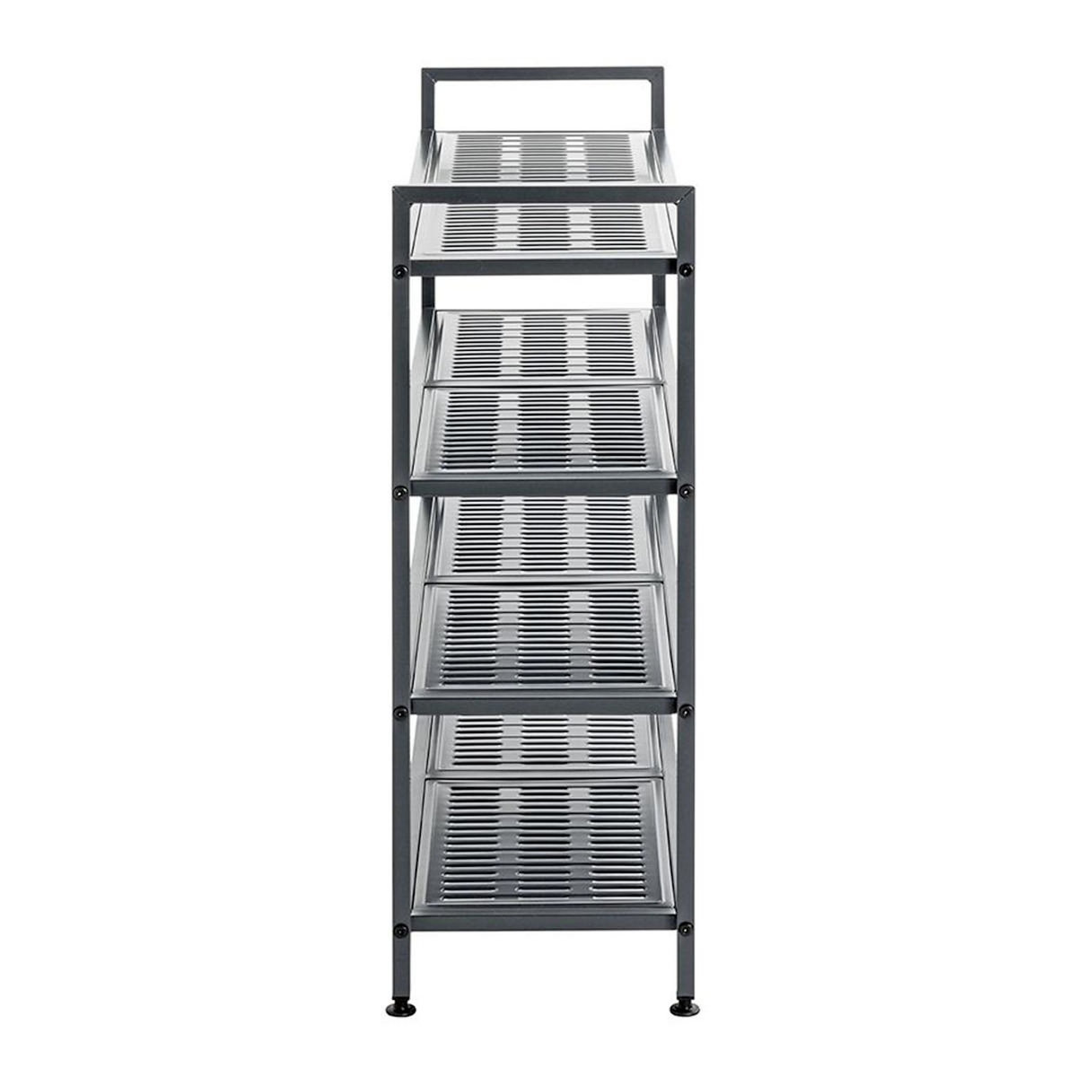Paris Prix Étagère à Chaussures 4 Niveaux  Arthur  73cm Anthracite