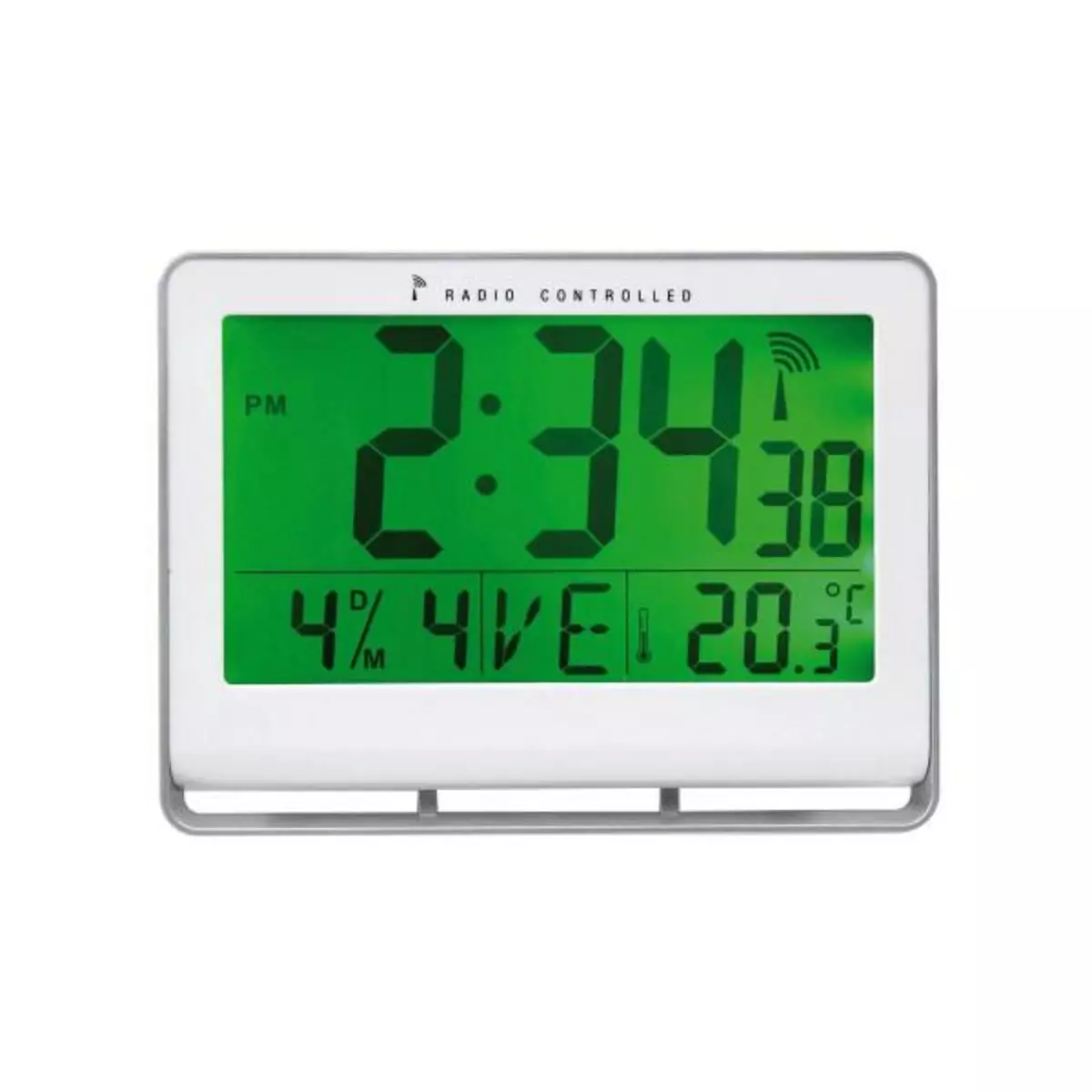  Horloge de table Archivo 2000 ABS Gris (3 x 20 x 15 cm)