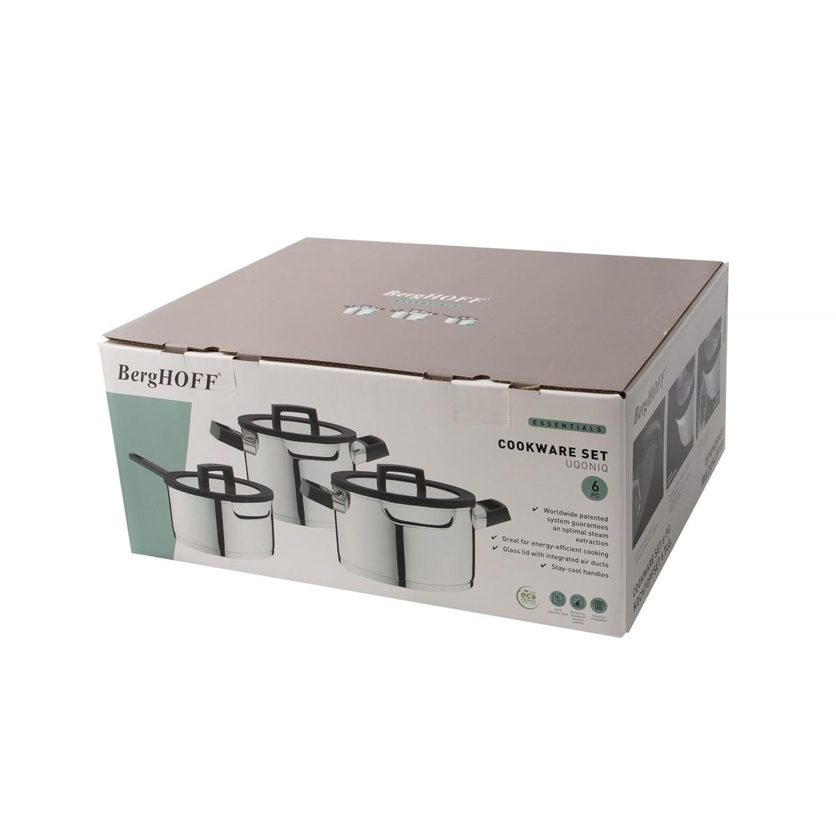 Berghoff Batterie de cuisine 4 pièces inox - 1315168