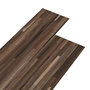 Voir la diapositive 2 : VIDAXL Dalles de plancher PVC autoadhesif 5,21 m² 2 mm marron raye