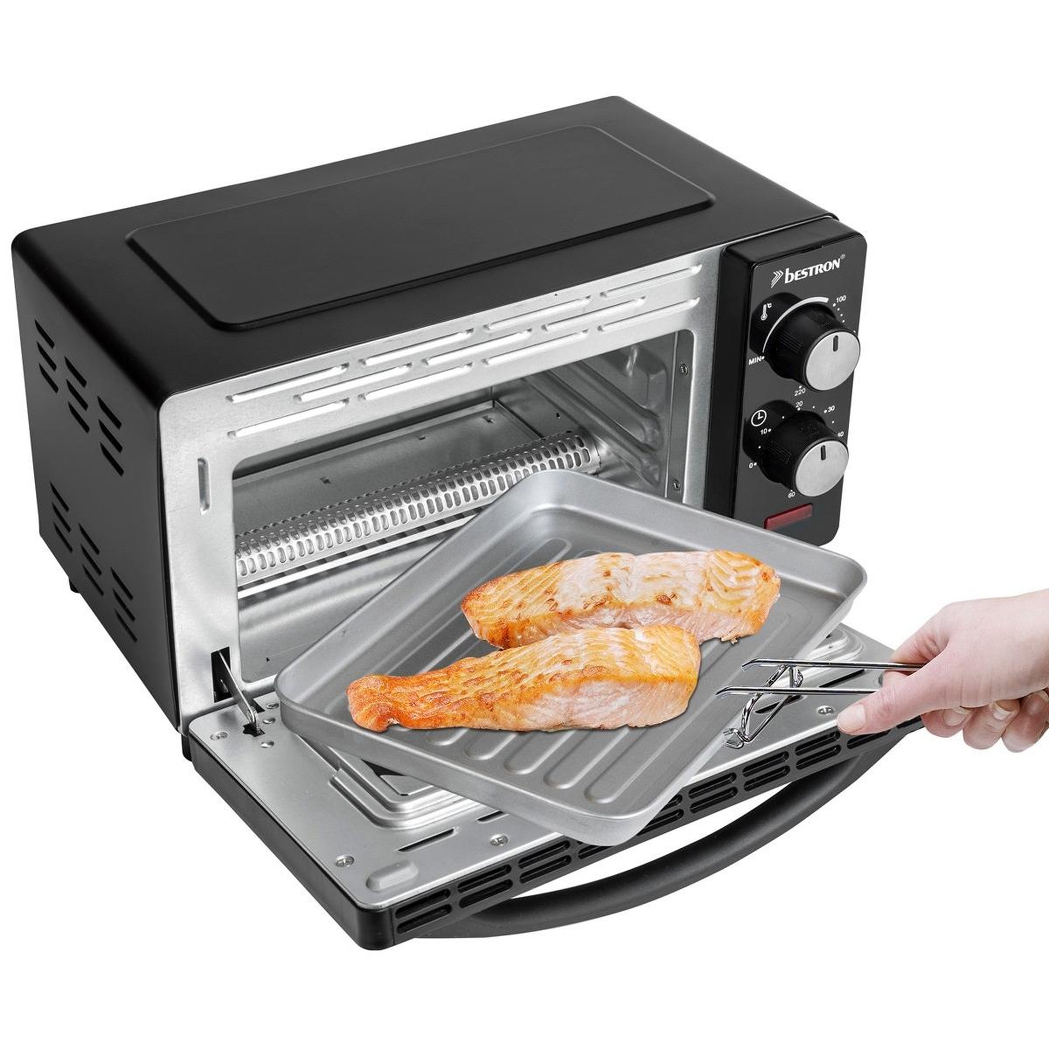 Voir la diapositive 5 : Bestron Four 9l 800w noir - AOV9