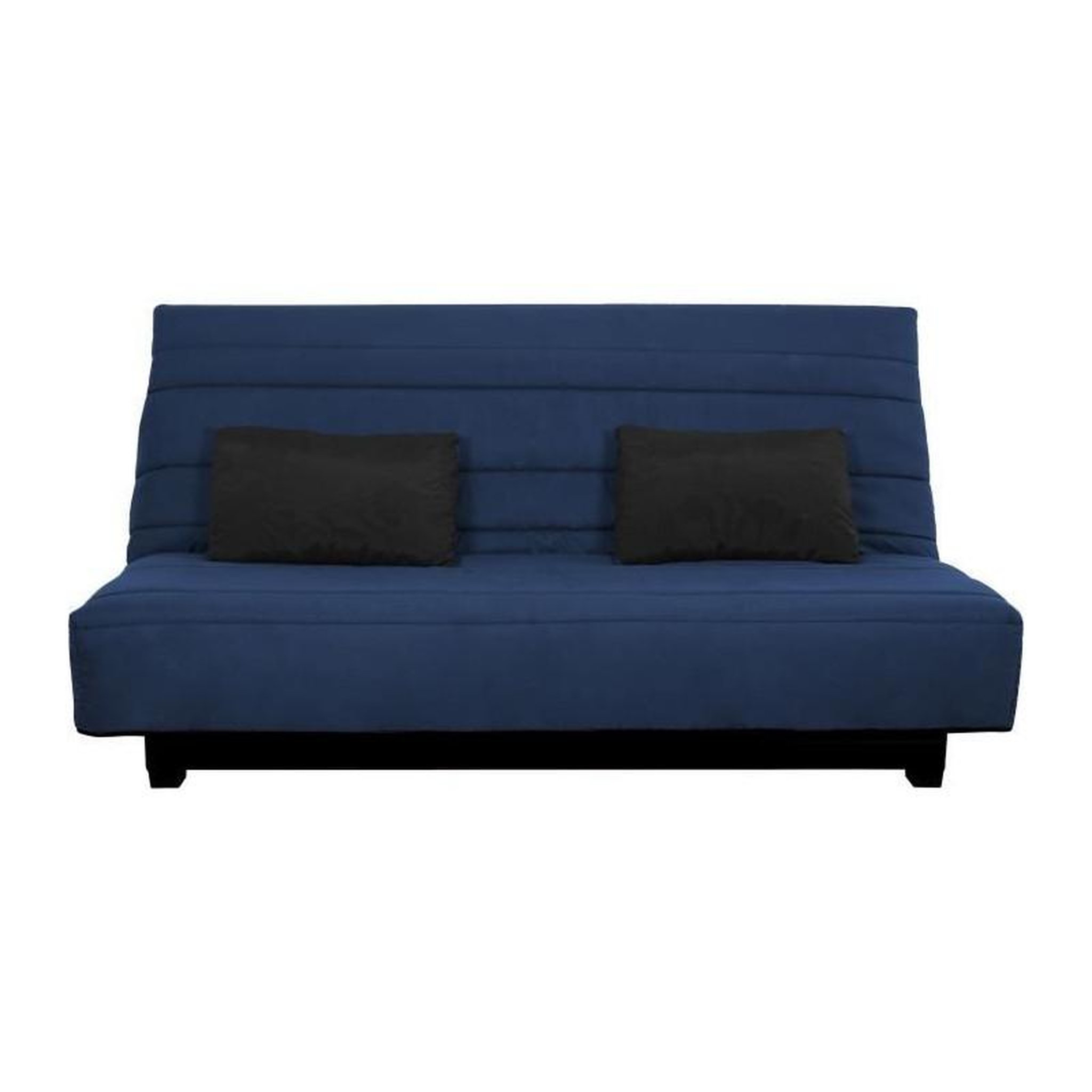 Voir la diapositive 1 : DUNLOPILLO DUNLOPILLO Banquette clic clac 2 places - Marine - ReVEUR