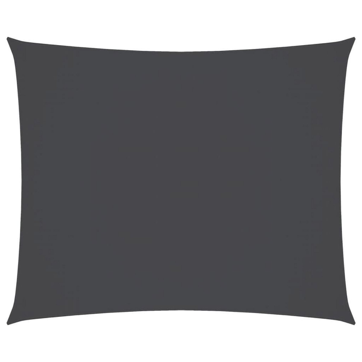 VIDAXL Voile de parasol tissu oxford rectangulaire 3,5x4,5m anthracite