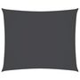 Voir la diapositive 2 : VIDAXL Voile de parasol tissu oxford rectangulaire 3,5x4,5m anthracite