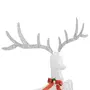 VIDAXL Renne volant de decoration de Noël 120 LED Blanc froid Blanc