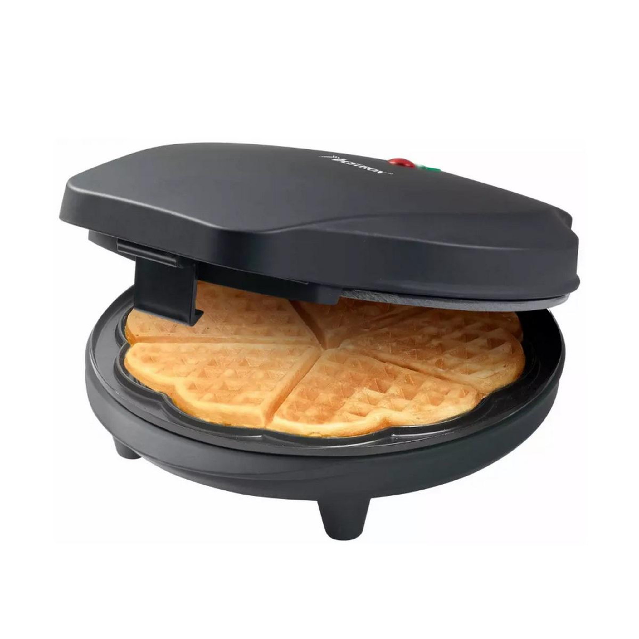 Voir la diapositive 3 : Bestron Gaufrier 700w noir - ASW217BL