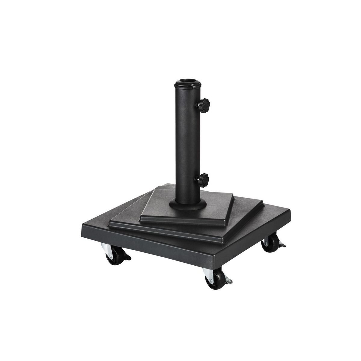 HESPERIDE Pied de parasol avec roues - 15 kg